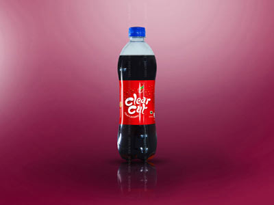 cola bottle label design